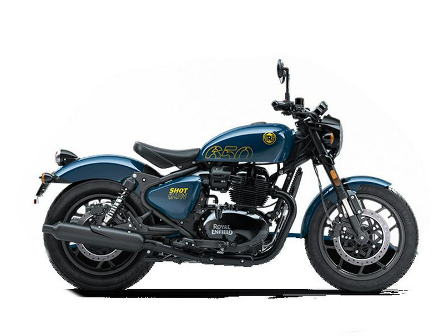 2024 Royal Enfield Shotgun 650 Plasma Blue