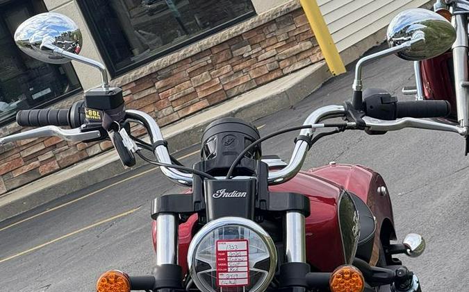 2025 Indian Motorcycle® Scout® Classic Limited +Tech Sunset Red Metallic
