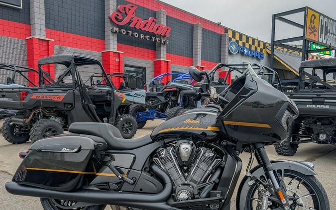 2026 Indian Motorcycle® Challenger® Dark Horse® 112 w/PowerBand Audio Black Crystal w/Black Metalli
