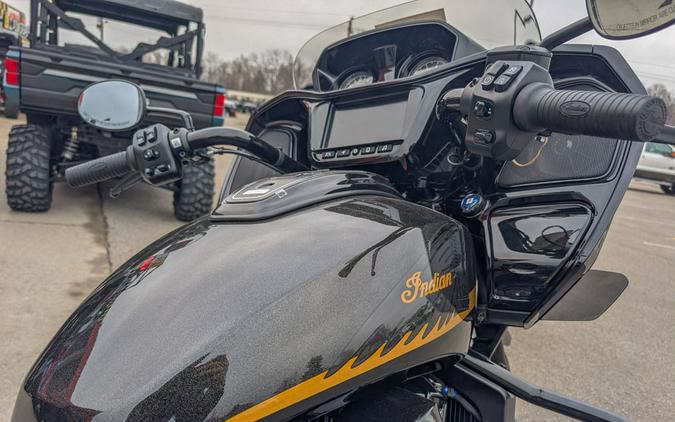 2026 Indian Motorcycle® Challenger® Dark Horse® 112 w/PowerBand Audio Black Crystal w/Black Metalli