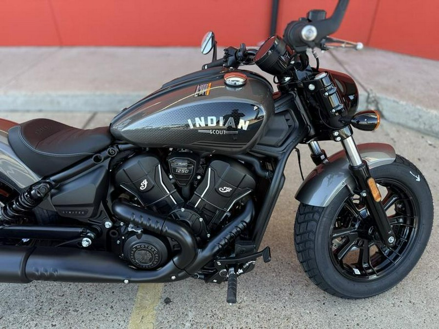 2026 Indian Motorcycle® Scout® Bobber Limited +Tech Heavy Metal Smoke