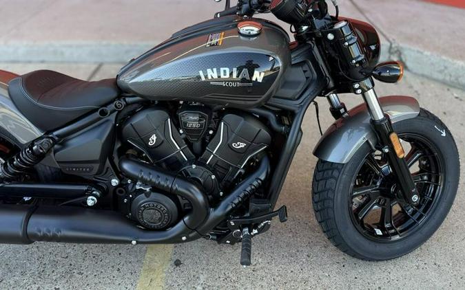 2026 Indian Motorcycle® Scout® Bobber Limited +Tech Heavy Metal Smoke