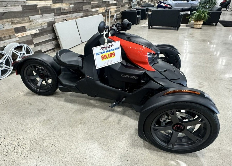 2022 Can-Am Ryker Rotax® 600 ACE™ - Exclusive Series