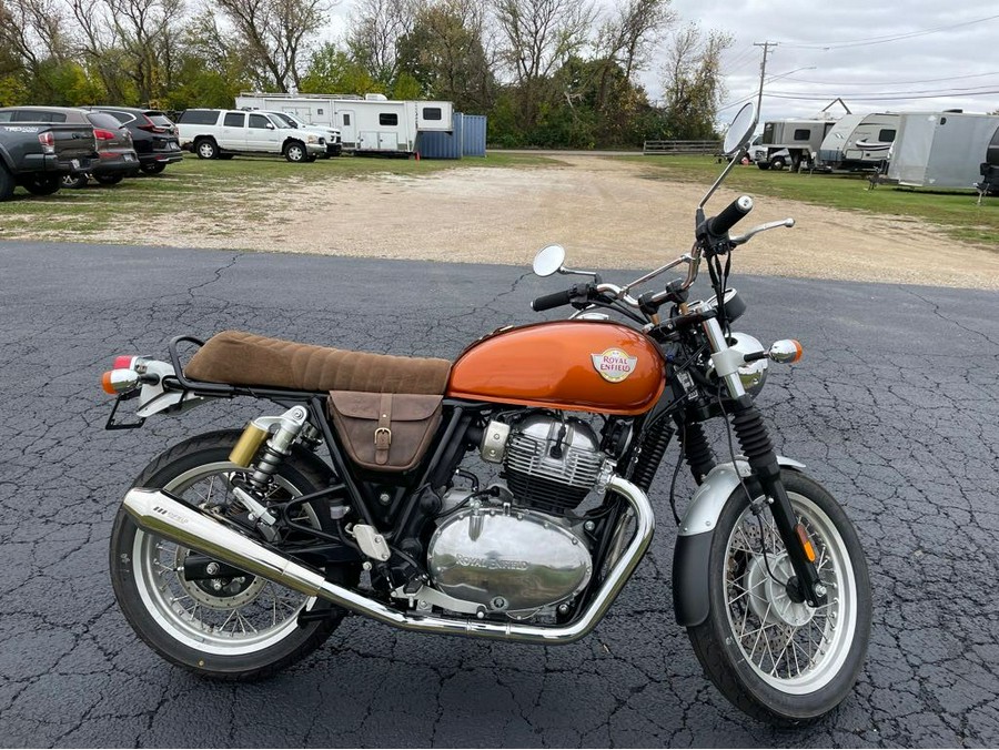 2023 Royal Enfield INT 650 - ORANGE CRUSH