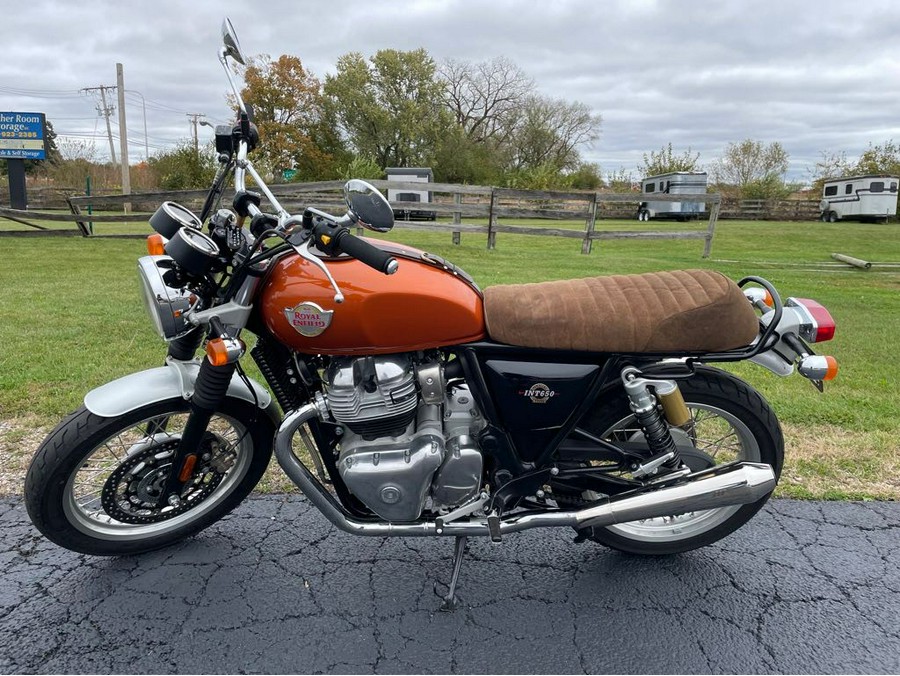 2023 Royal Enfield INT 650 - ORANGE CRUSH