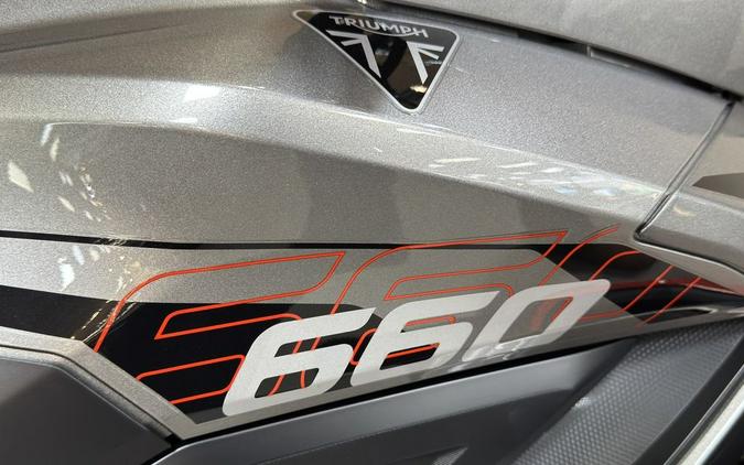 2026 Triumph Tiger Sport 660 Silver ice / Intense orange
