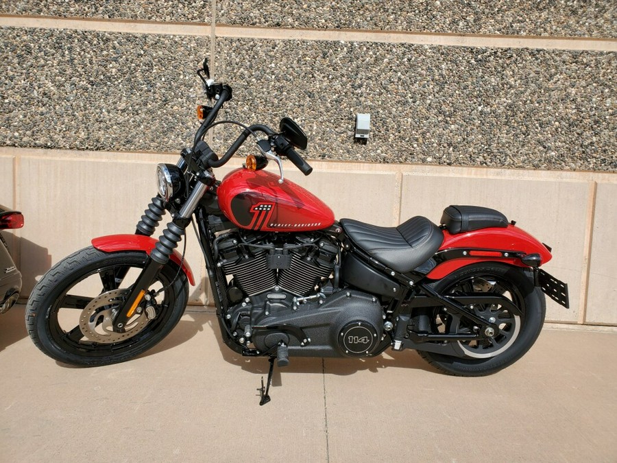 2023 Harley-Davidson Street Bob 114 Redline Red