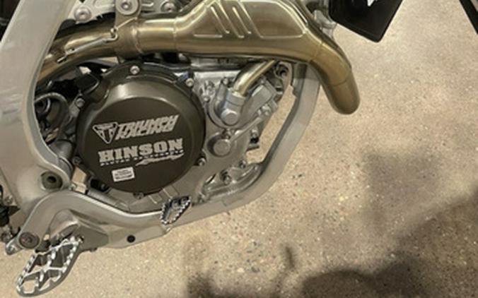 2025 Triumph TF 450-RC Edition Jet BlackPure White