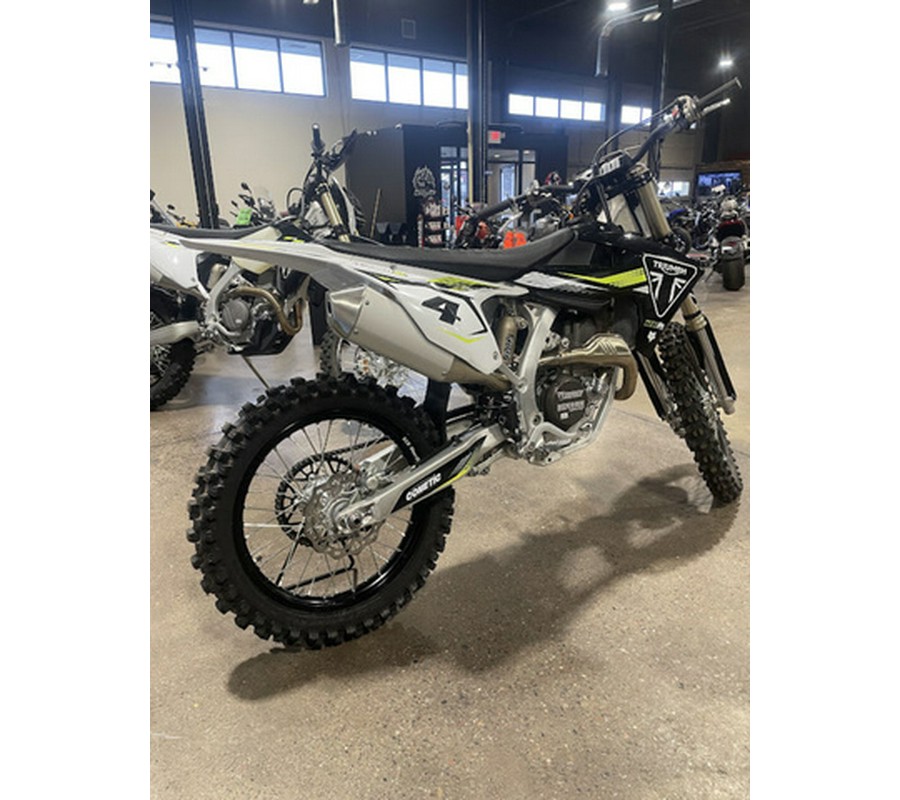 2025 Triumph TF 450-RC Edition Jet BlackPure White