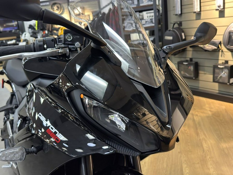 2026 Triumph Daytona 660 Sapphire Black