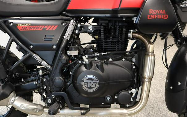 2023 Royal Enfield Scram 411 Blazing Black