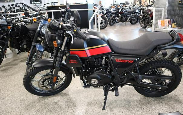 2023 Royal Enfield Scram 411 Blazing Black