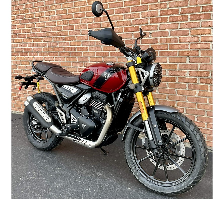 2025 Triumph SCRAMBLER 400 X
