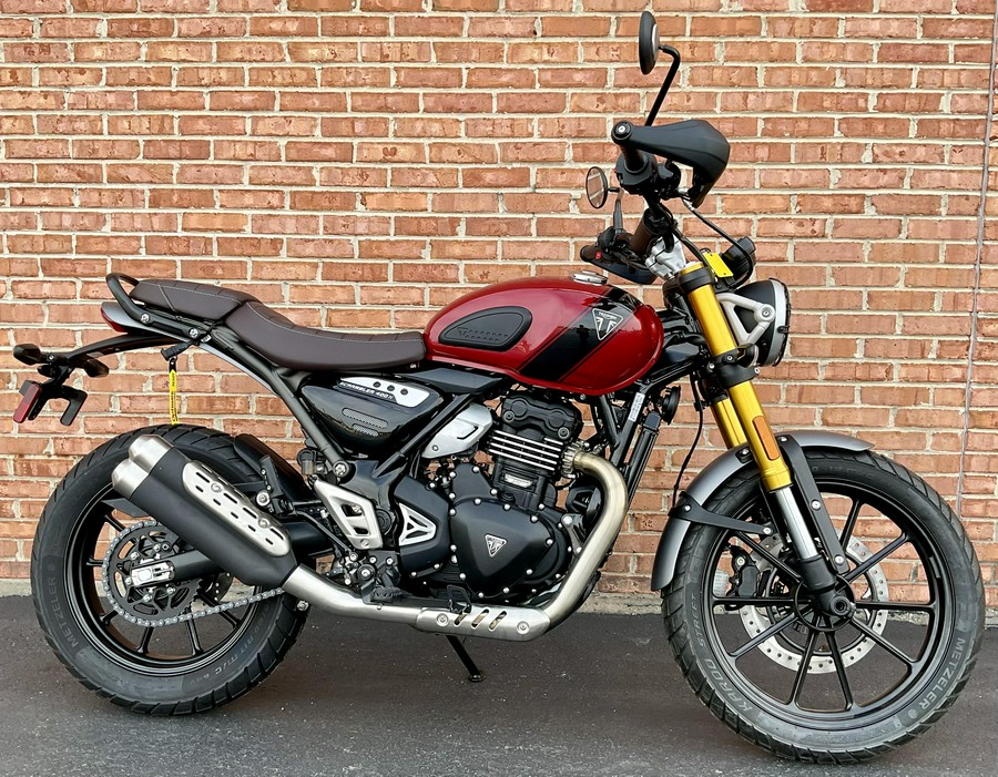 2025 Triumph SCRAMBLER 400 X