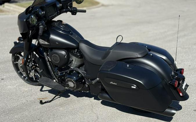 2026 Indian Chieftain Dark Horse W/Powerband Audio Black Smoke