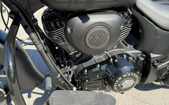 2026 Indian Chieftain Dark Horse W/Powerband Audio Black Smoke