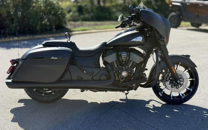 2026 Indian Chieftain Dark Horse W/Powerband Audio Black Smoke