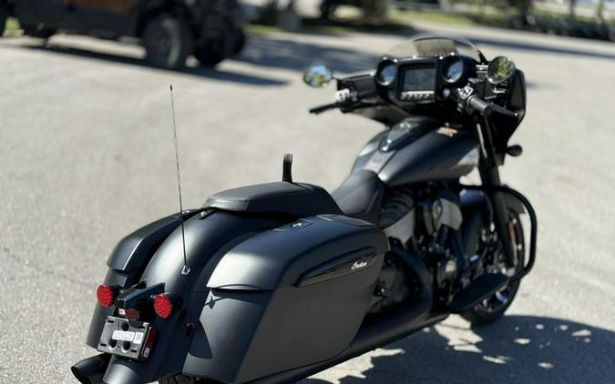 2026 Indian Chieftain Dark Horse W/Powerband Audio Black Smoke