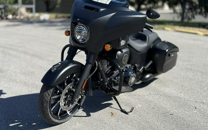 2026 Indian Chieftain Dark Horse W/Powerband Audio Black Smoke
