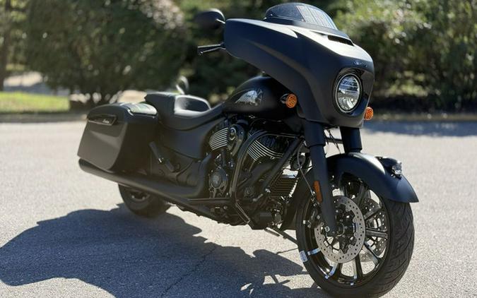2026 Indian Chieftain Dark Horse W/Powerband Audio Black Smoke