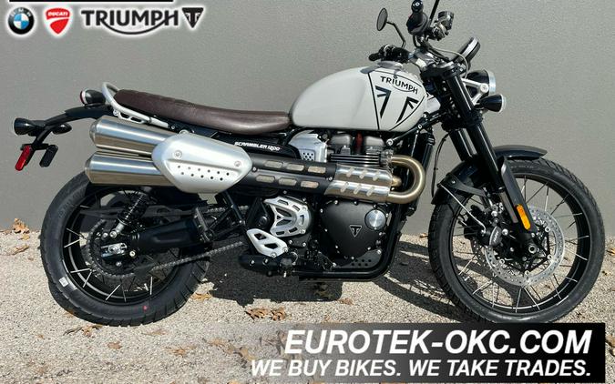 2024 Triumph Scrambler 1200 X Ash Grey