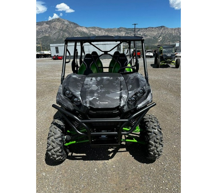 2025 Kawasaki Teryx4 S LE Cypher Camo Gray