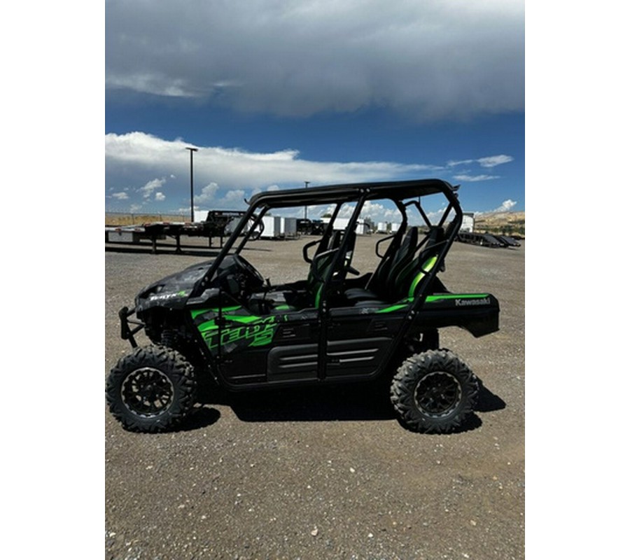 2025 Kawasaki Teryx4 S LE Cypher Camo Gray