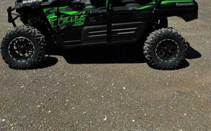 2025 Kawasaki Teryx4 S LE Cypher Camo Gray