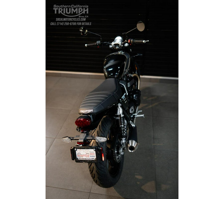 2026 Triumph Speed Twin 900 Phantom Black/Aurum Gold