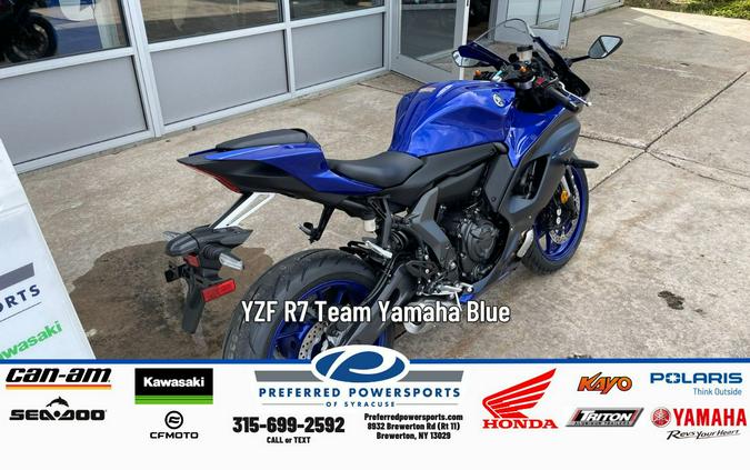 2026 Yamaha YZF-R7 Team Yamaha Blue