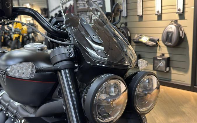 2026 Triumph Rocket 3 Storm GT Matte Sapphire Black/Satin Granite