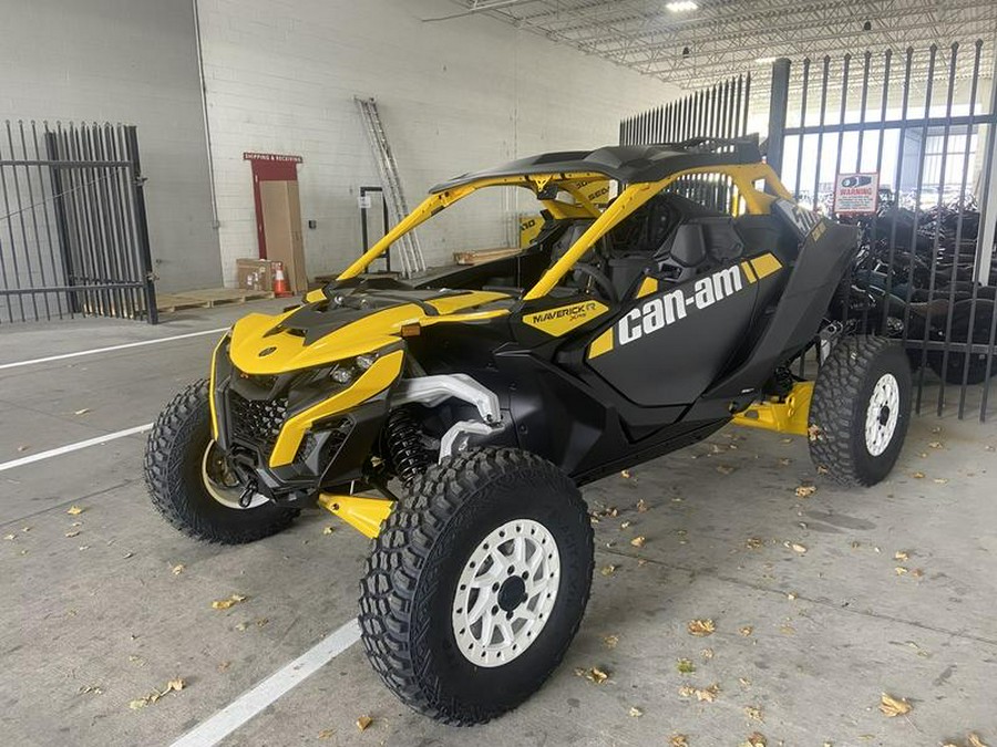 2024 Can-Am® Maverick R X RS Carbon Black & Neo Yellow