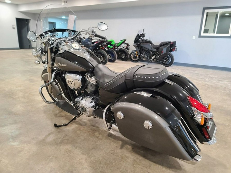2024 Indian Springfield Black Metallic/Titanium Metallic