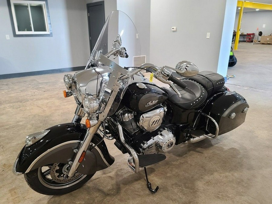 2024 Indian Springfield Black Metallic/Titanium Metallic