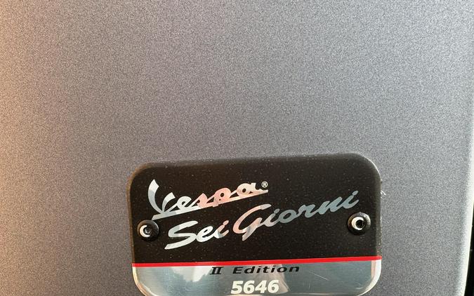 2021 Vespa GTV 300 Sei Giorni