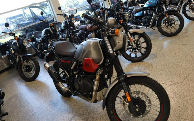 2023 Royal Enfield Scram 411 Graphite Red