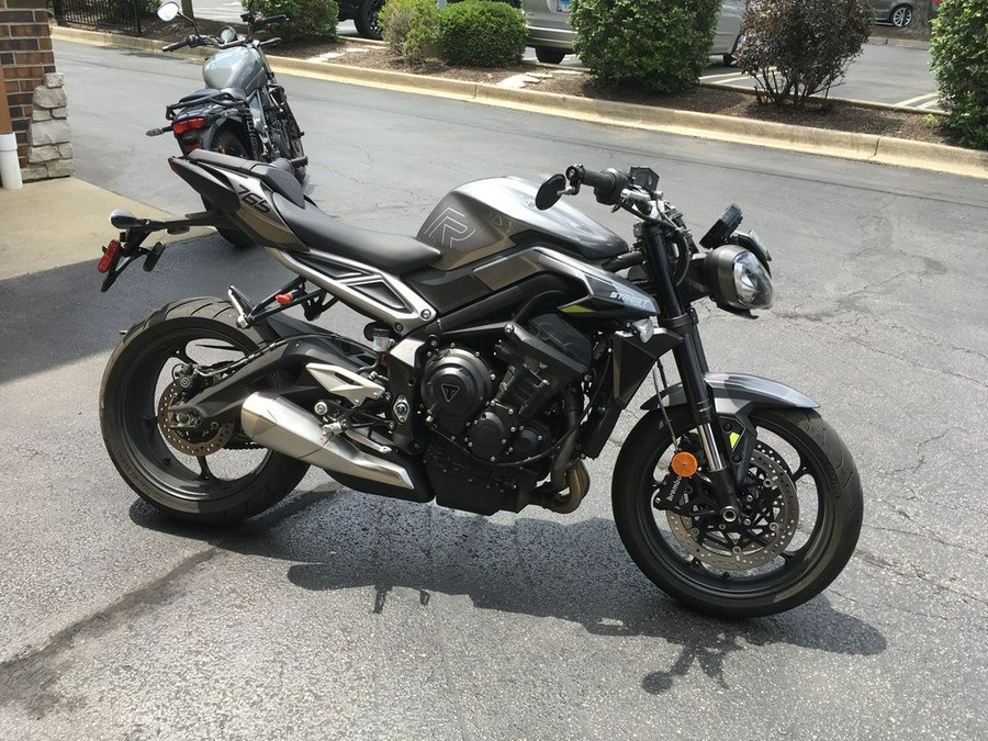 2024 Triumph Street Triple 765 R Silver Ice