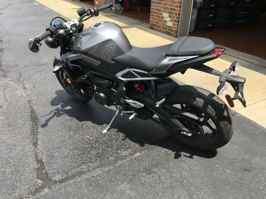2024 Triumph Street Triple 765 R Silver Ice