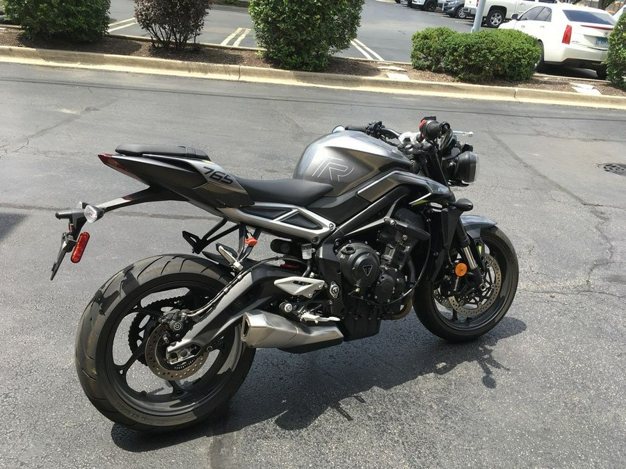 2024 Triumph Street Triple 765 R Silver Ice