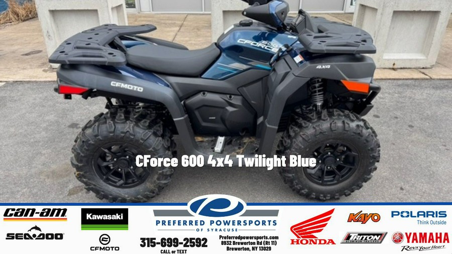 2026 CFMOTO CForce 600 Twilight Blue