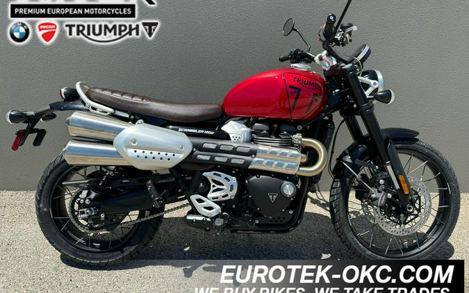 2024 Triumph Scrambler 1200 X Carnival Red