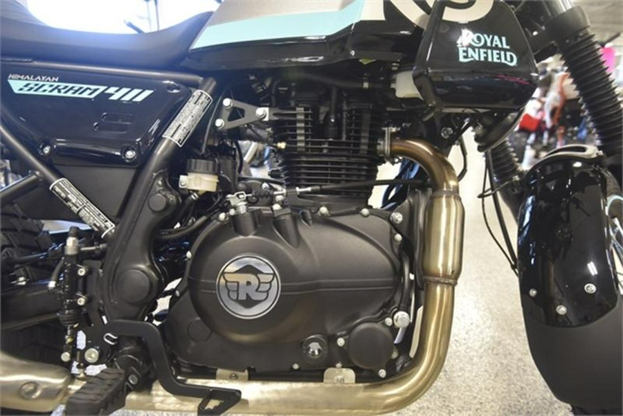 2023 Royal Enfield Scram 411 Silver Spirit