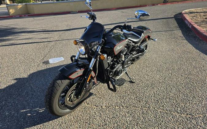 2018 Indian Scout Sixty ABS Thunder Black / Titanium Metallic