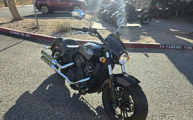 2018 Indian Scout Sixty ABS Thunder Black / Titanium Metallic