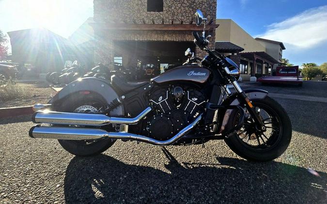 2018 Indian Scout Sixty ABS Thunder Black / Titanium Metallic