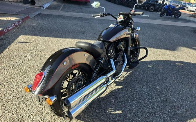 2018 Indian Scout Sixty ABS Thunder Black / Titanium Metallic