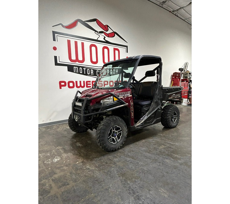 2017 Polaris Ranger XP 1000 EPS Ranch Edition