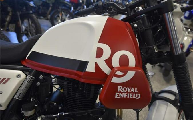 2023 Royal Enfield Scram 411 White Flame