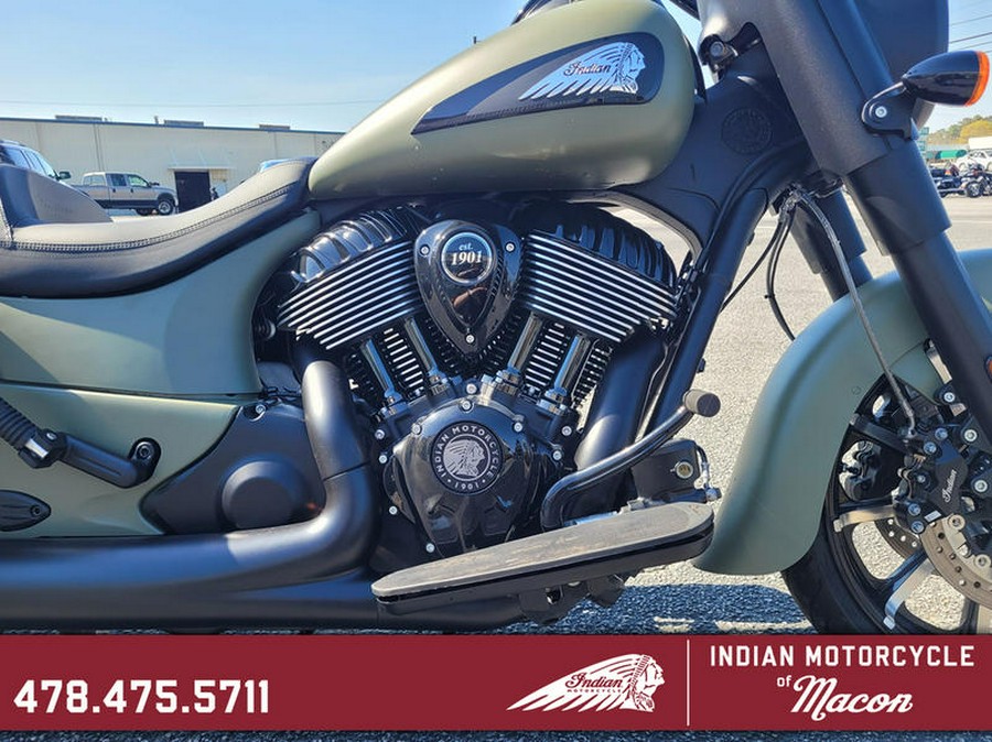 2025 Indian Motorcycle® Springfield ® Dark Horse® Moss Green Smoke