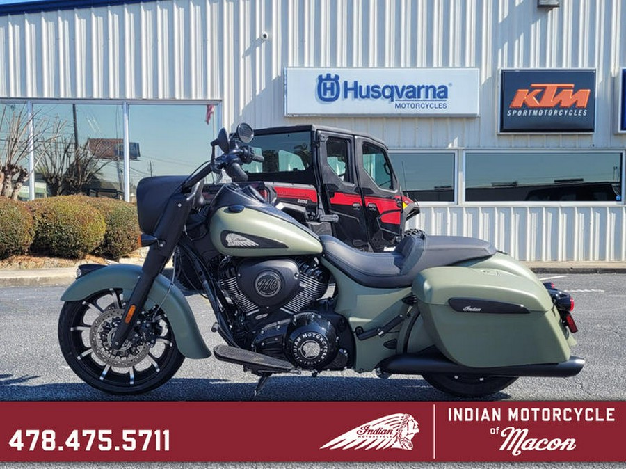 2025 Indian Motorcycle® Springfield ® Dark Horse® Moss Green Smoke